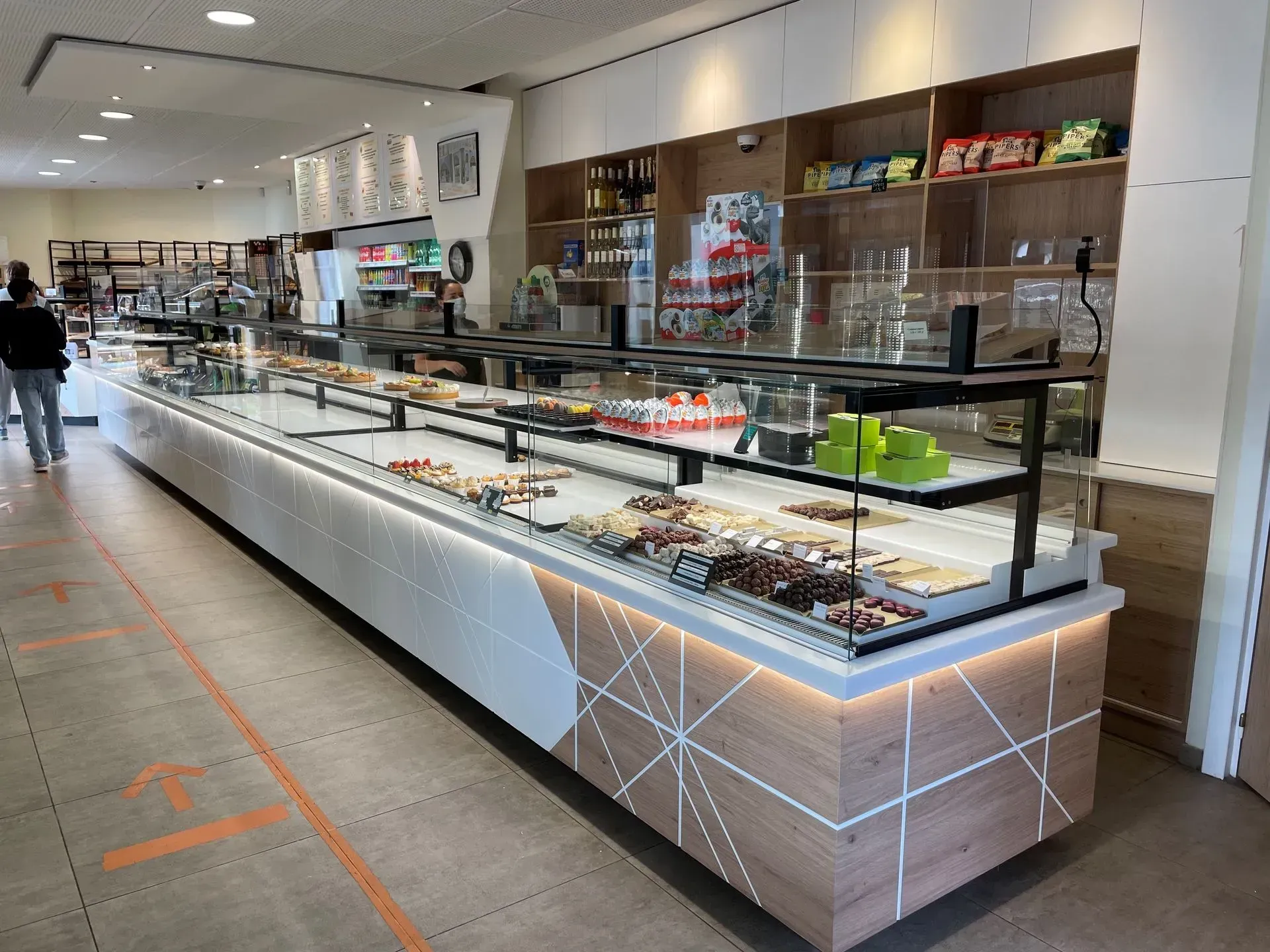 Agencement d'une boulangerie