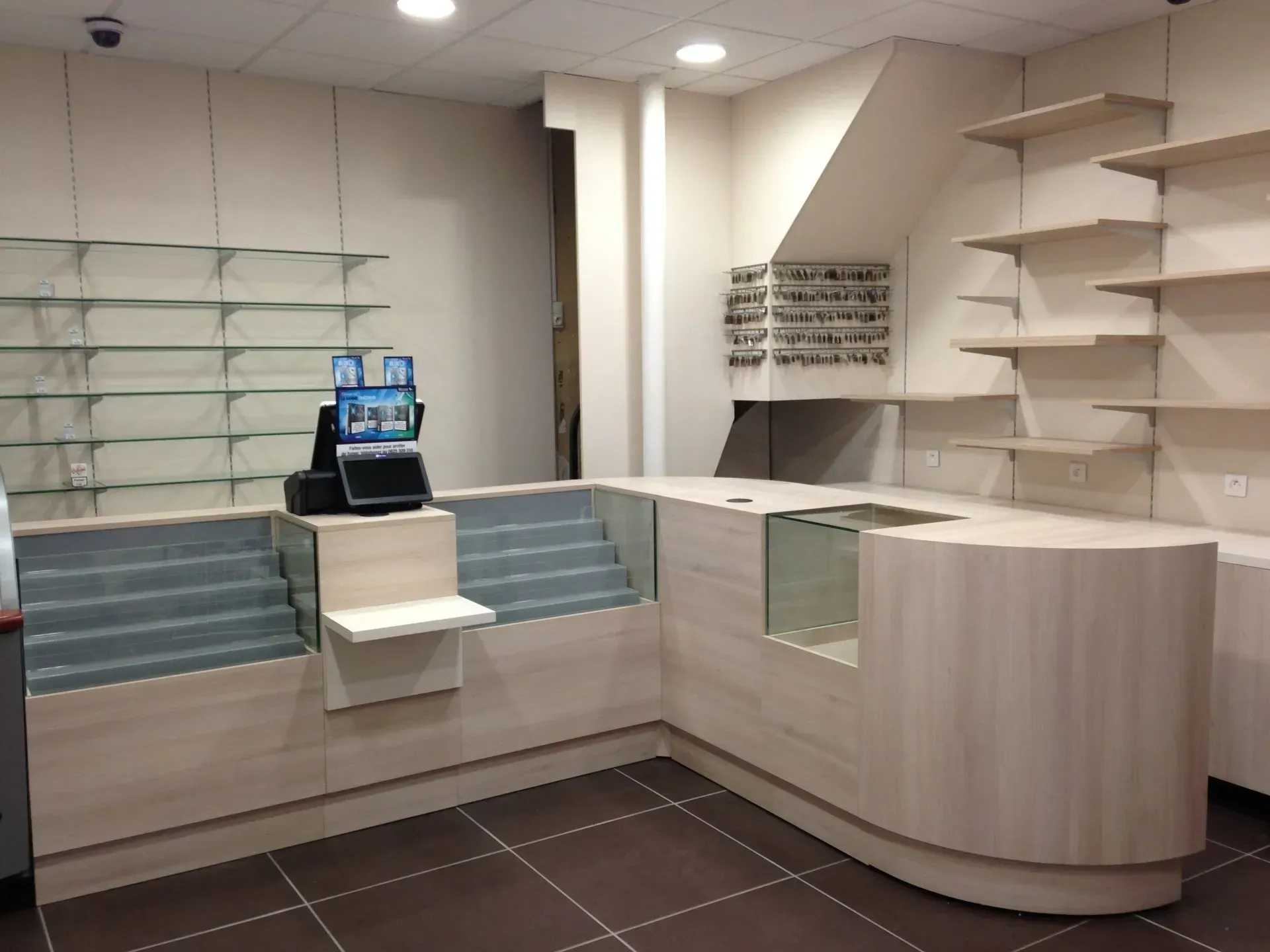 Création de mobilier pour un commerce