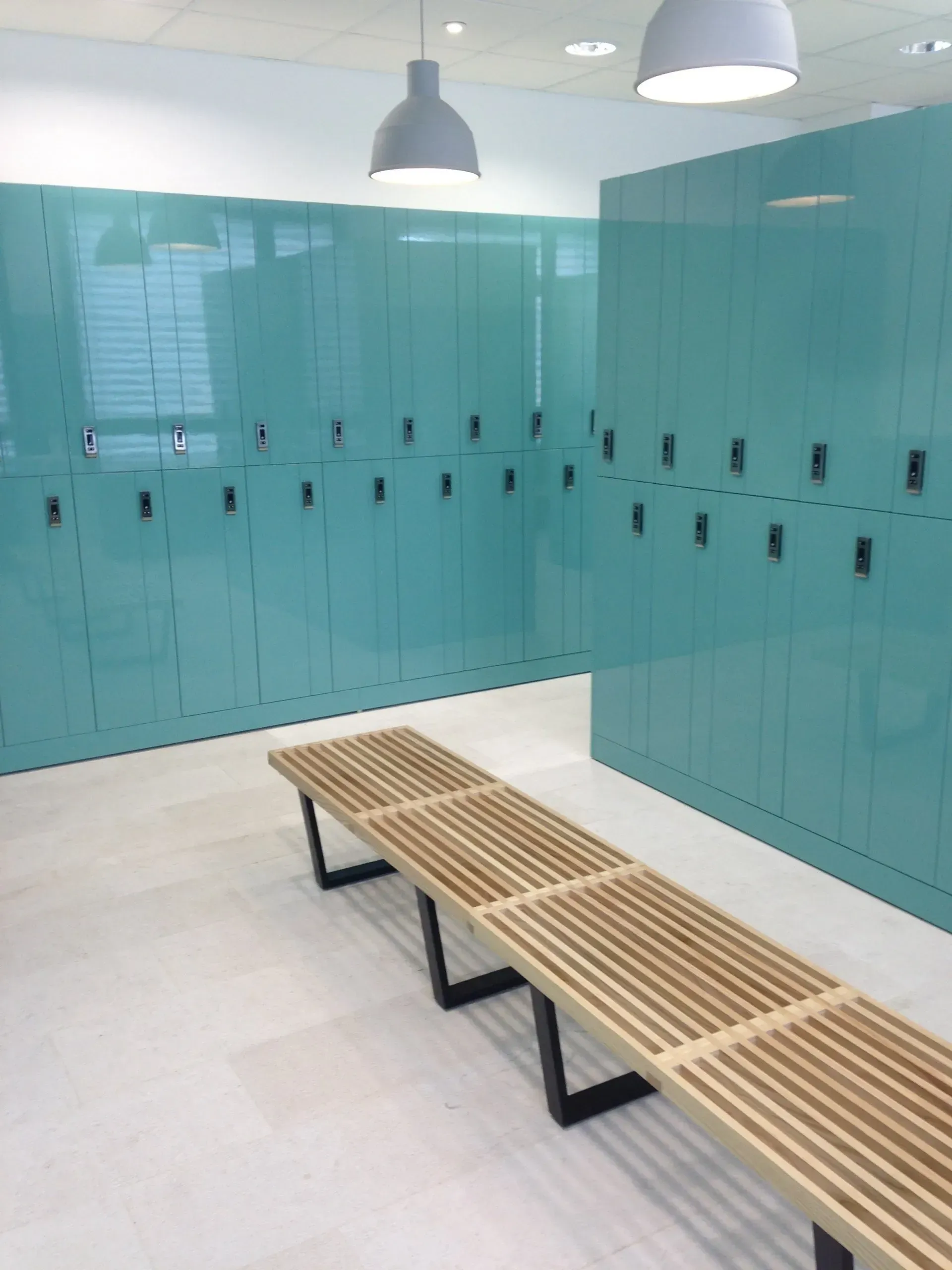 Agencement d'un vestiaire