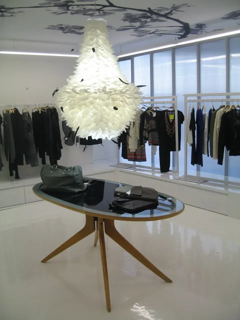 Agencement d'un magasin de vêtements