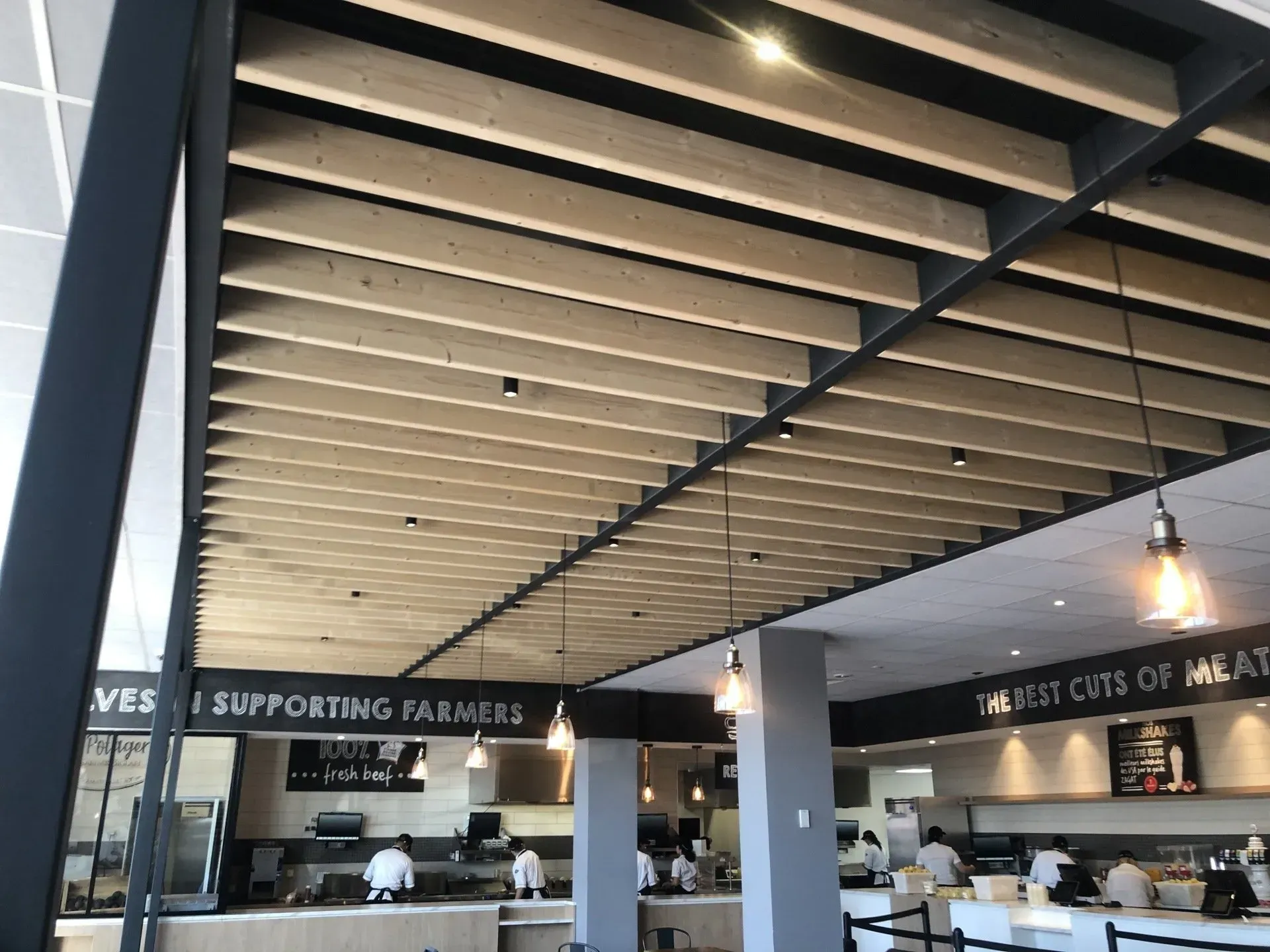 Agencement d'une salle de restaurant