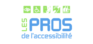 Logo Les Pros de l'accessibilité