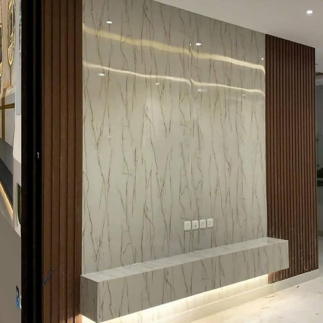 ديكورات التلفاز الخشب