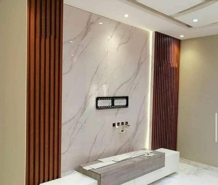 ديكورات التلفاز الخشب