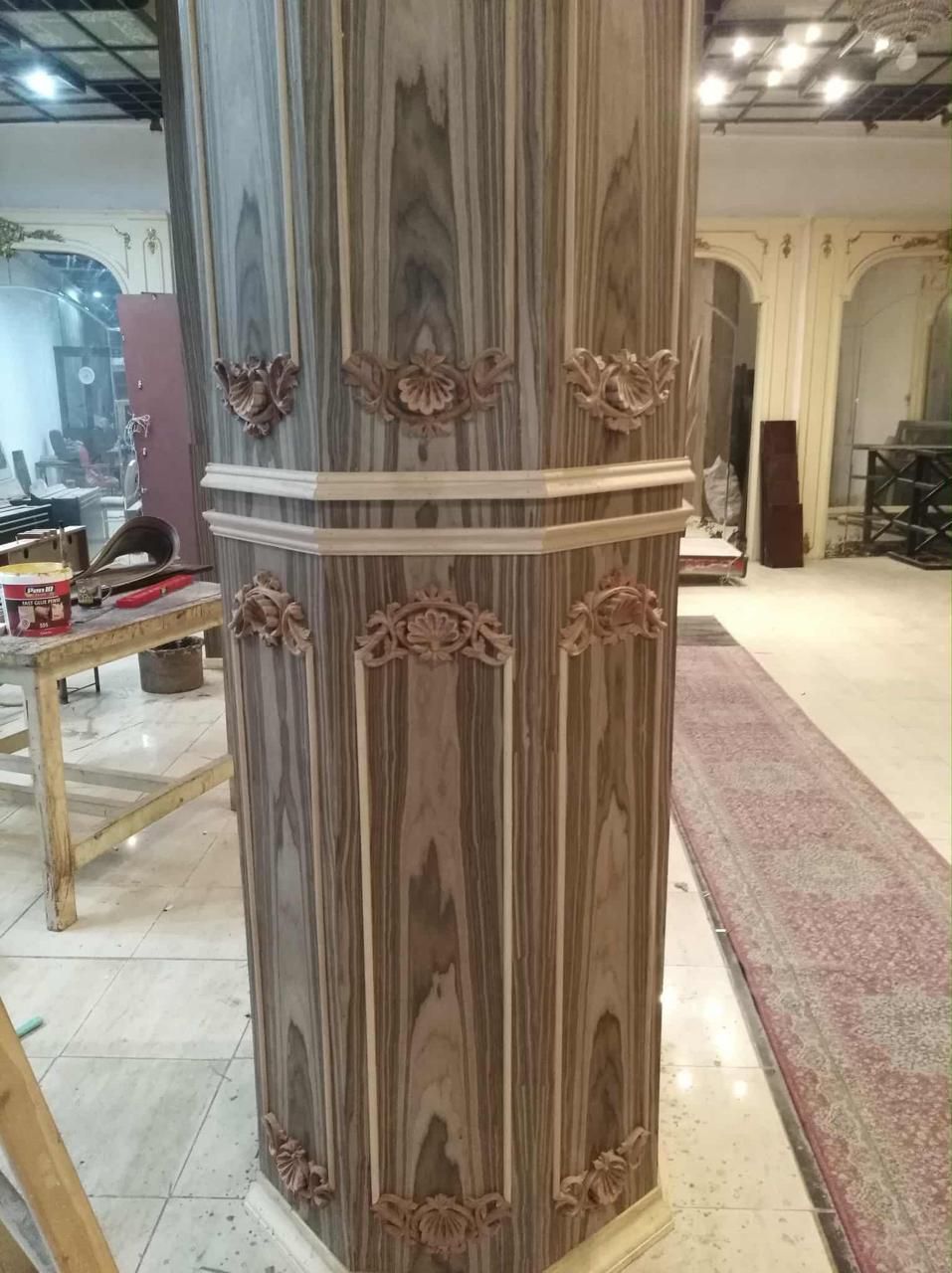 الاعمده بديل الرخام