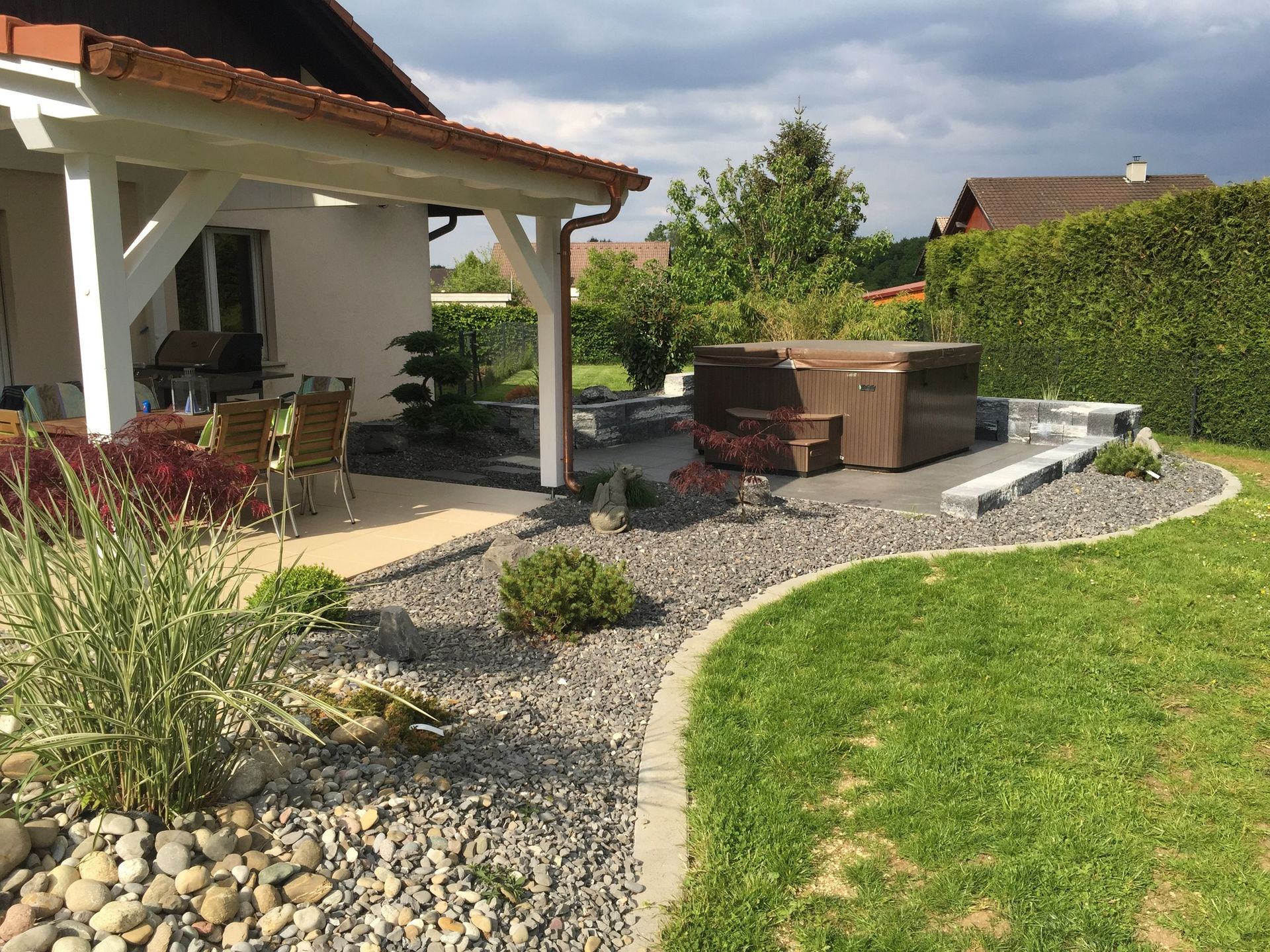 Dallage et plantation - Fabrice Rondez