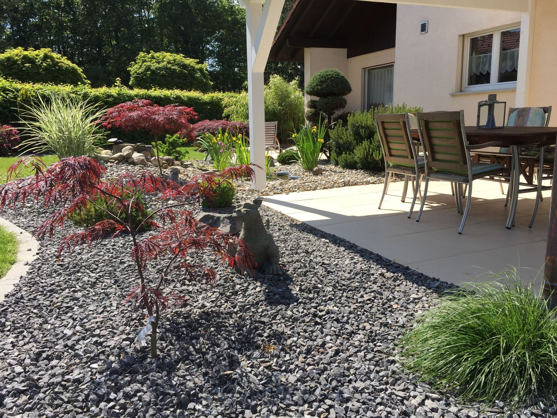 Dallage et plantation - Fabrice Rondez