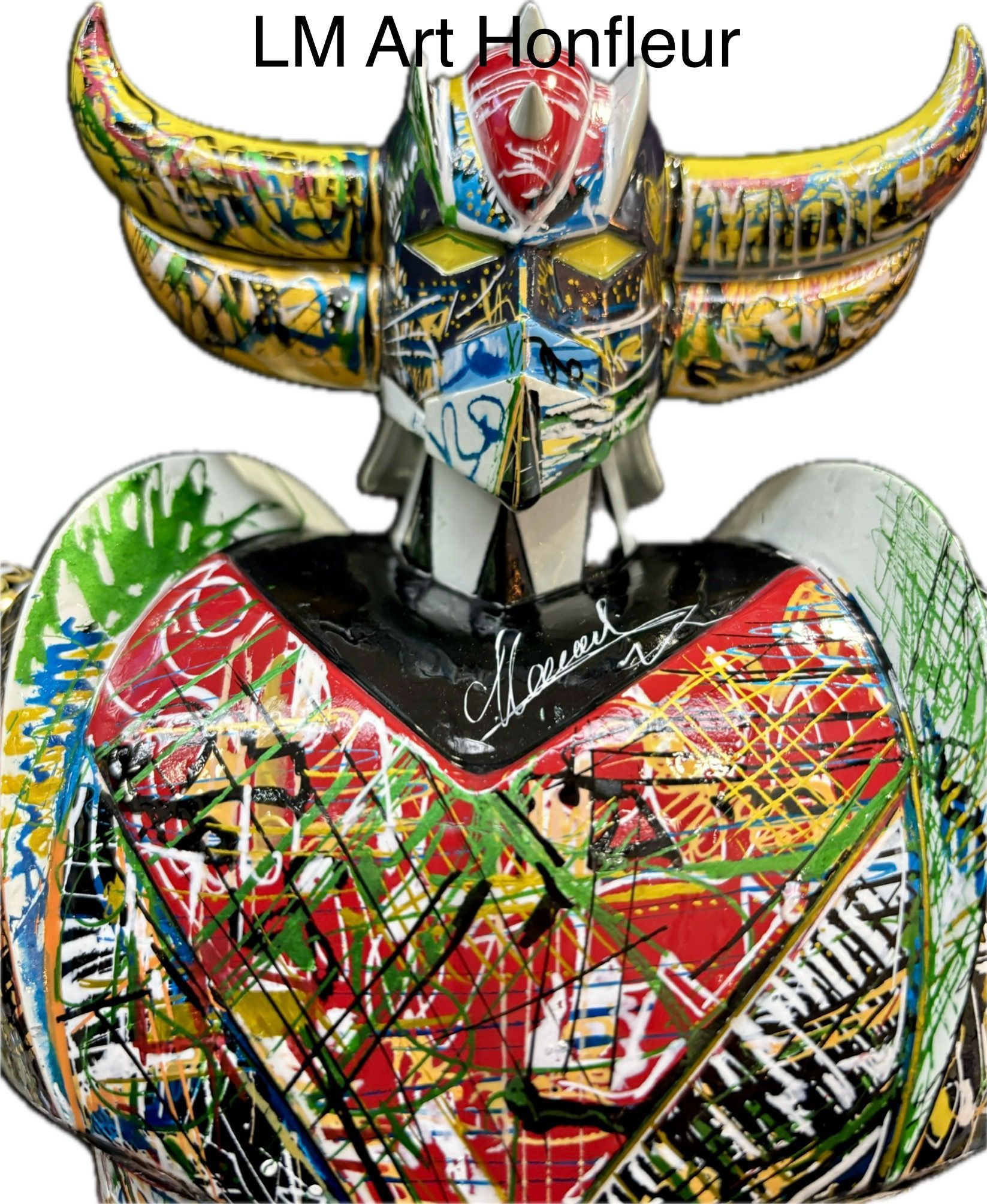 Une figurine de Goldorak