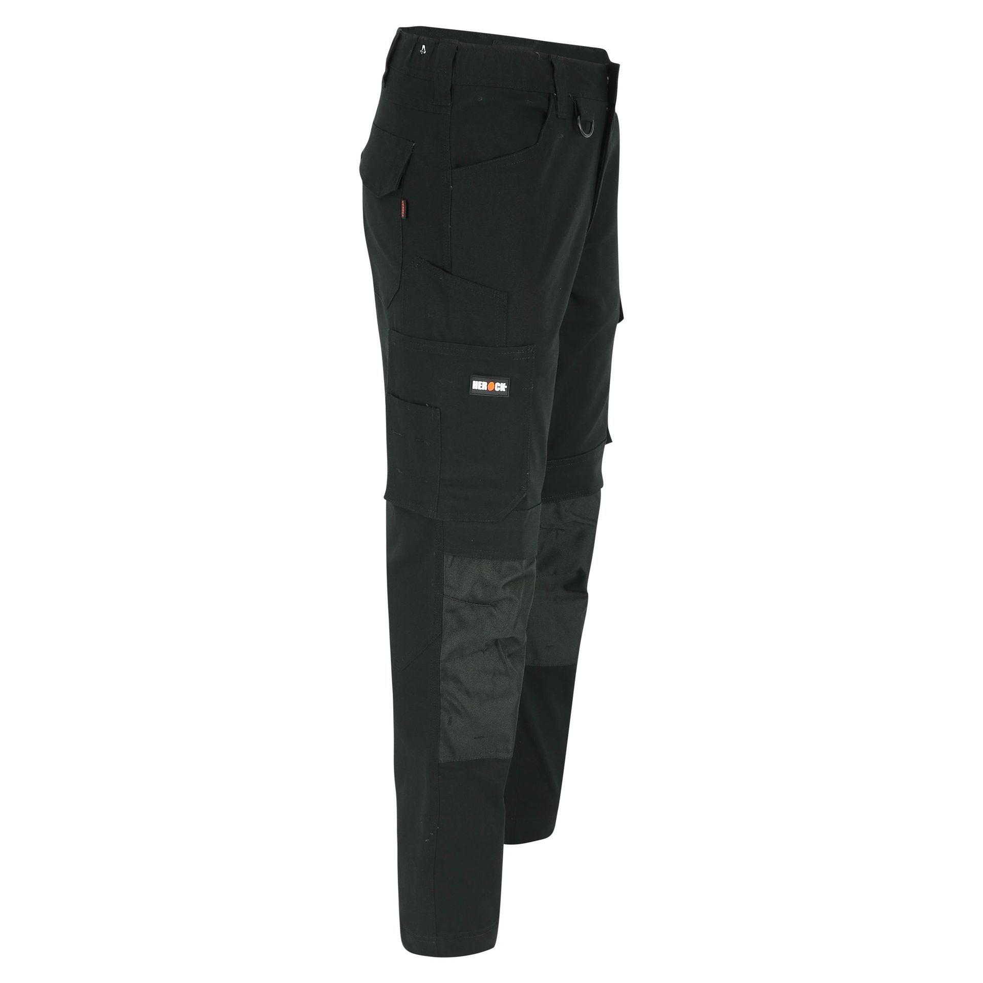 Modèle de pantalon HEROCK noir et orange