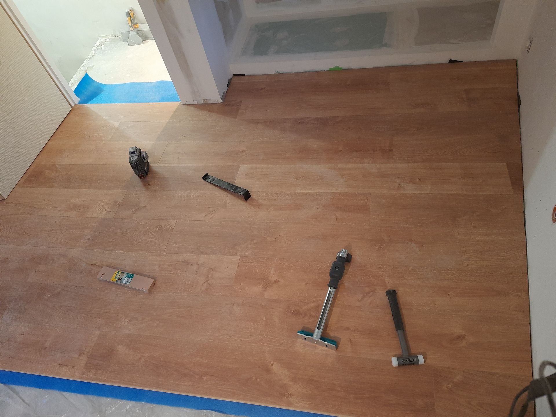 Parquet dans une chambre