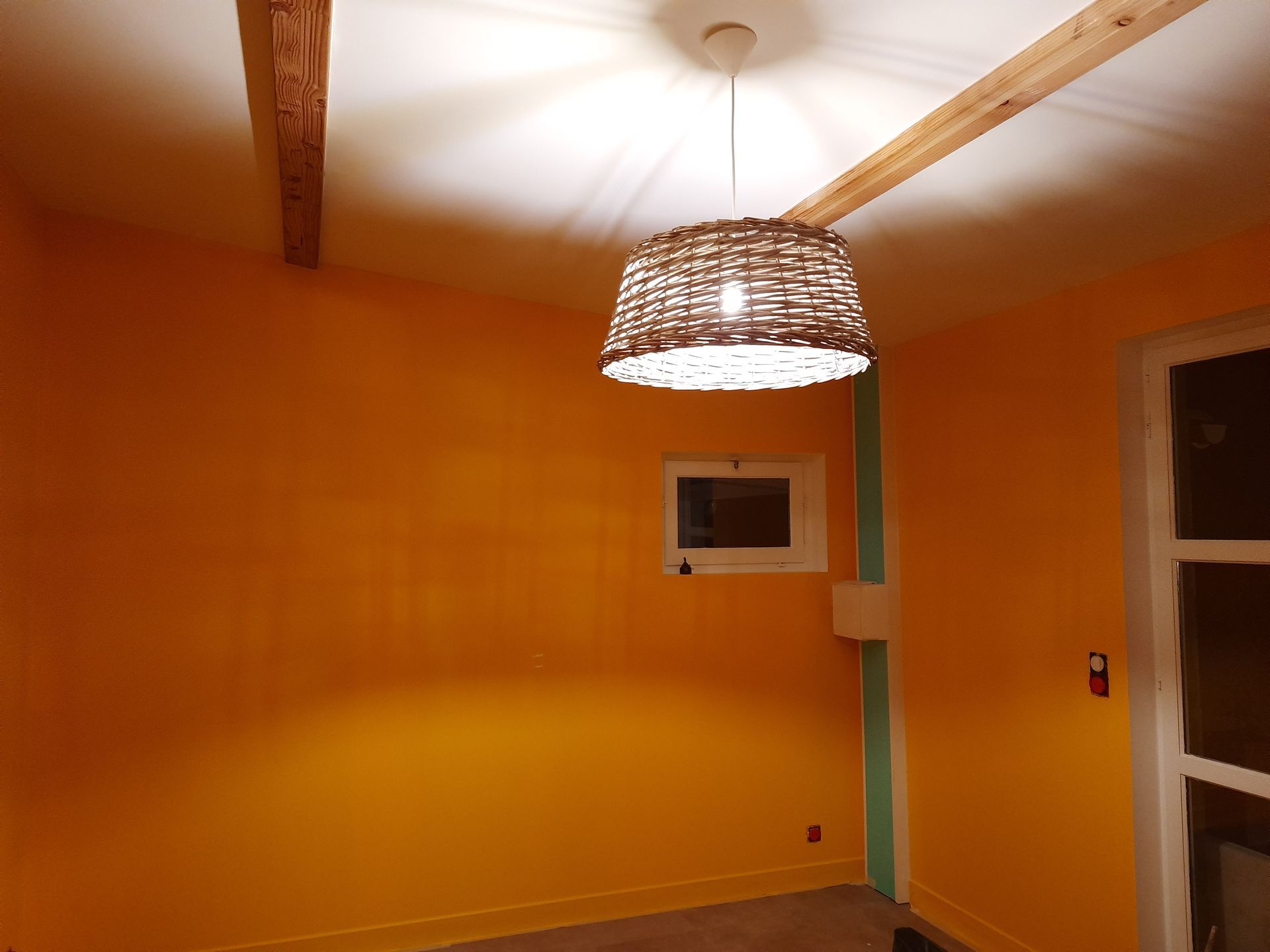 Plafond repeint