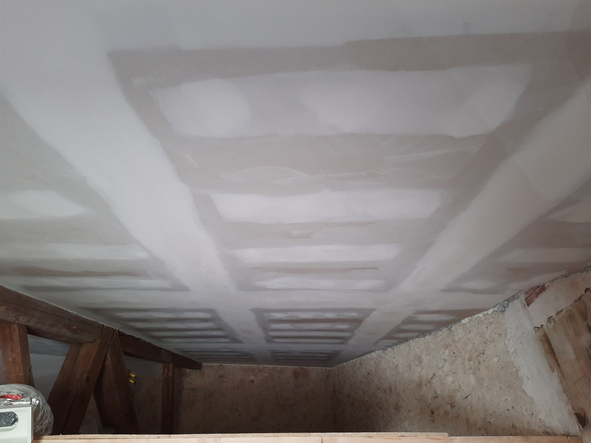 Plafond sous les combles
