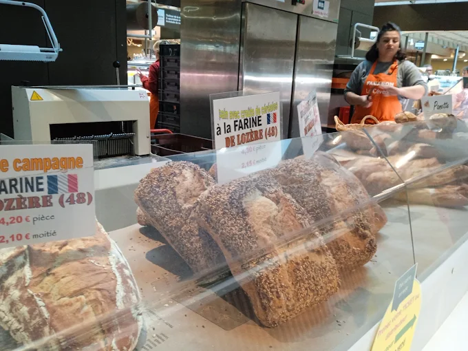 Des pains à la farine de Lozère.