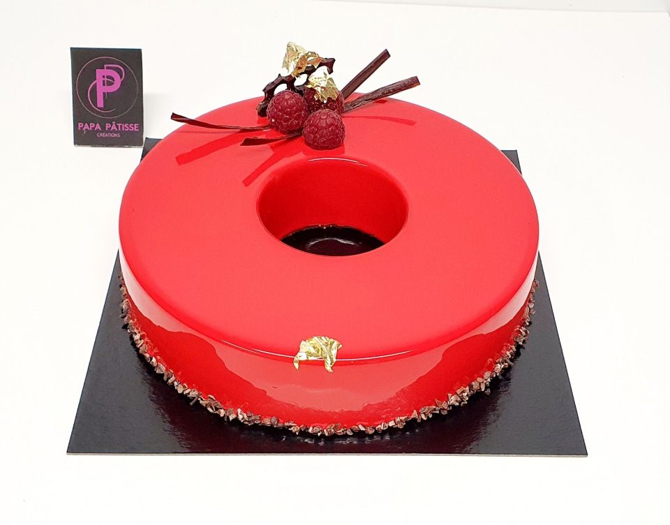 gâteau rouge