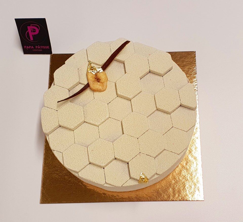 gâteau chocolat blanc de pâtissier