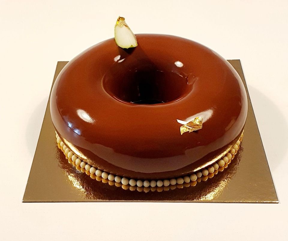 création pâtissière chocolatée