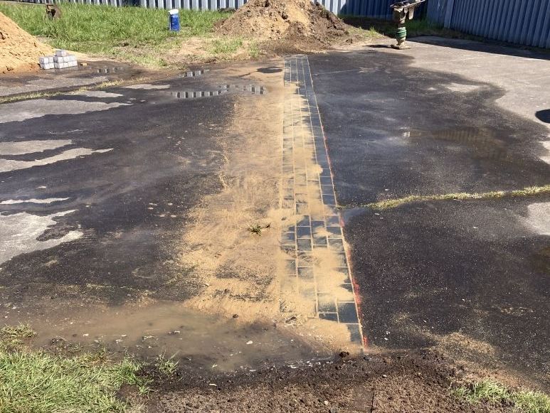 Betonpflaster verlegen
