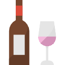 vin rose servi au restaurant Le Chalet Du Cervin à Besançon