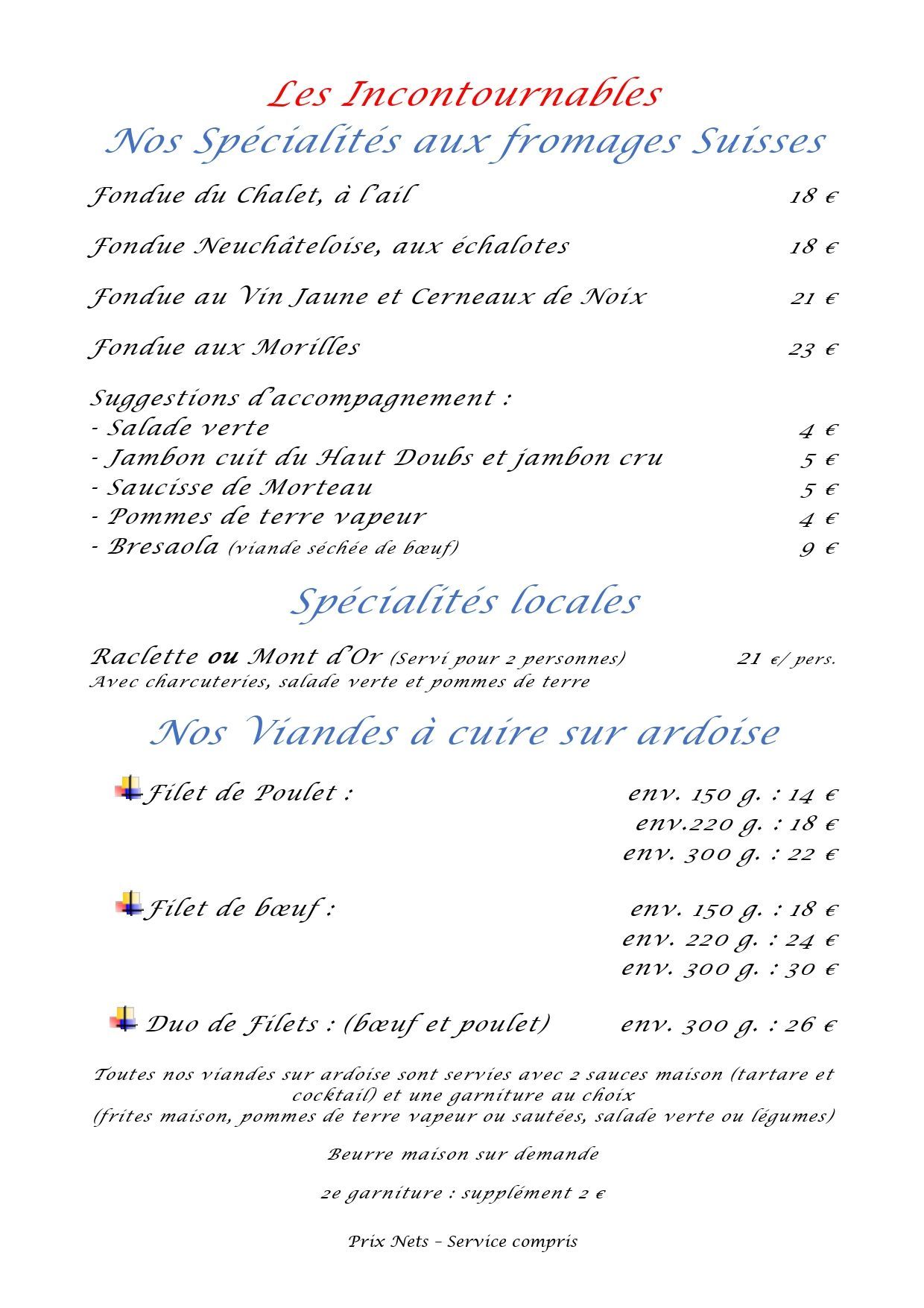Page 2 de la carte