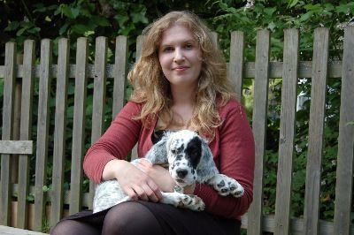 English Setters - Running To Stand Still