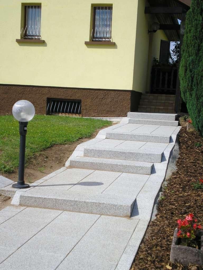 Pavage et dallage réalisés par Jean-Claude Glath T.P.