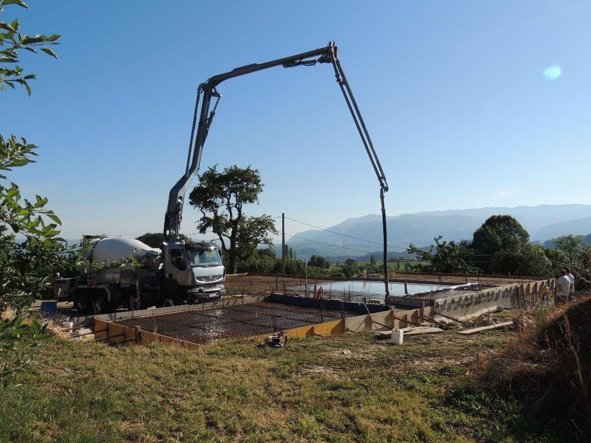 Réalisation fondations