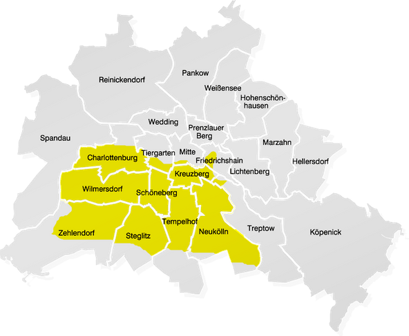 Karte vom Einsatzbereich der Alpina Schneedienst GmbH