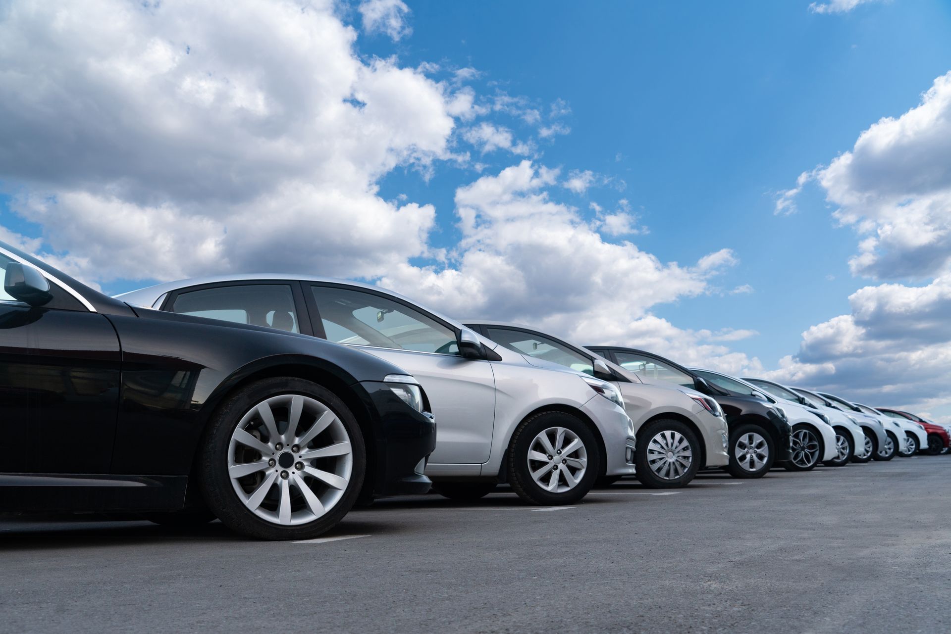 Plusieurs modèles de voiture