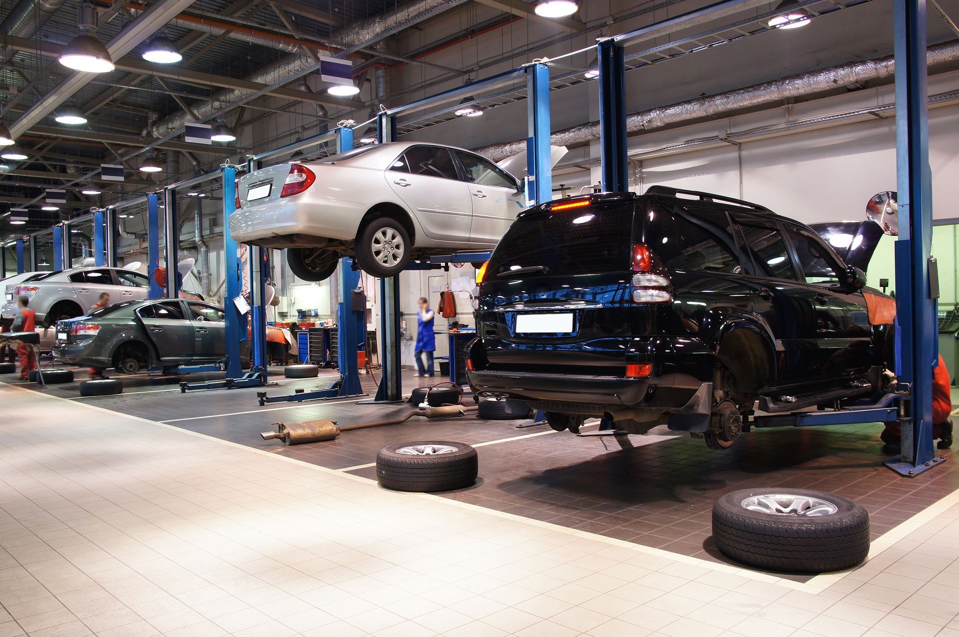 Garage pour les voitures