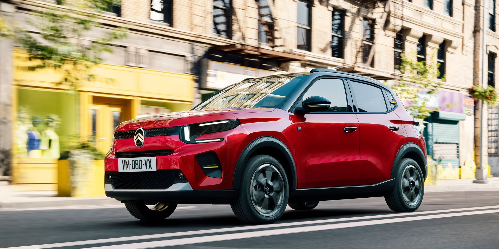 Une voiture de marque Citroën