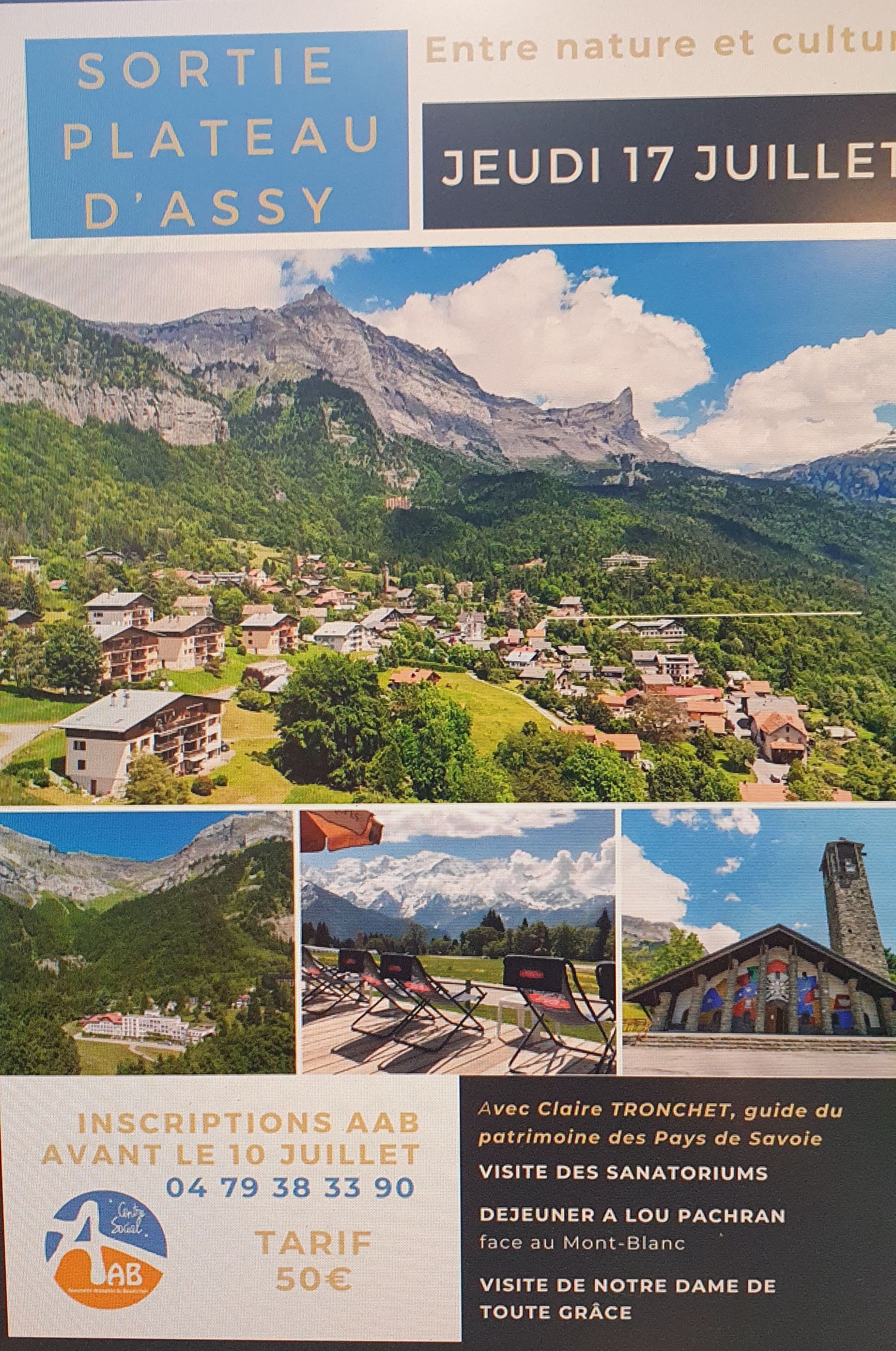Flyer sortie plateau d'Assy