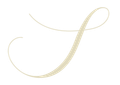 Elegante letra cursiva "S" en color beige claro.