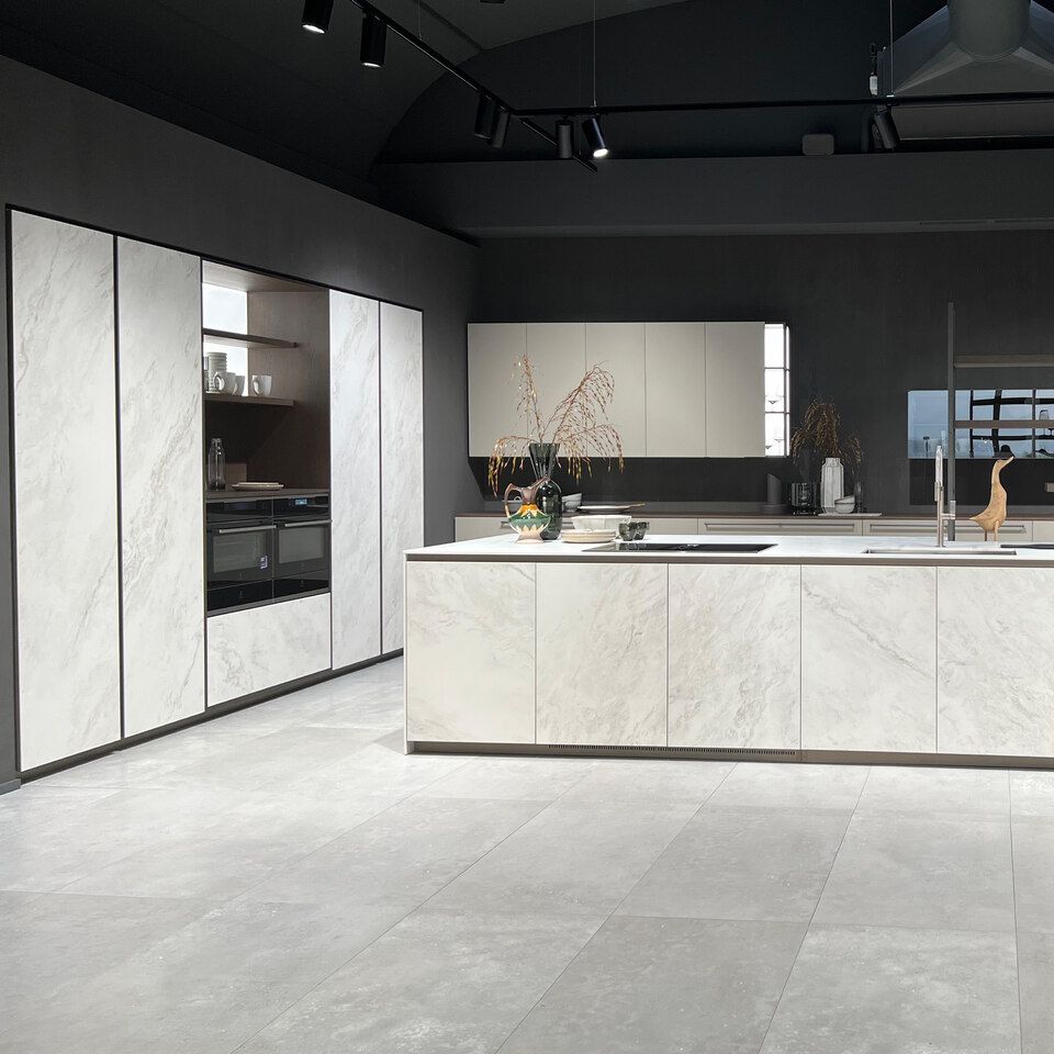 cuisine blanc et céramique