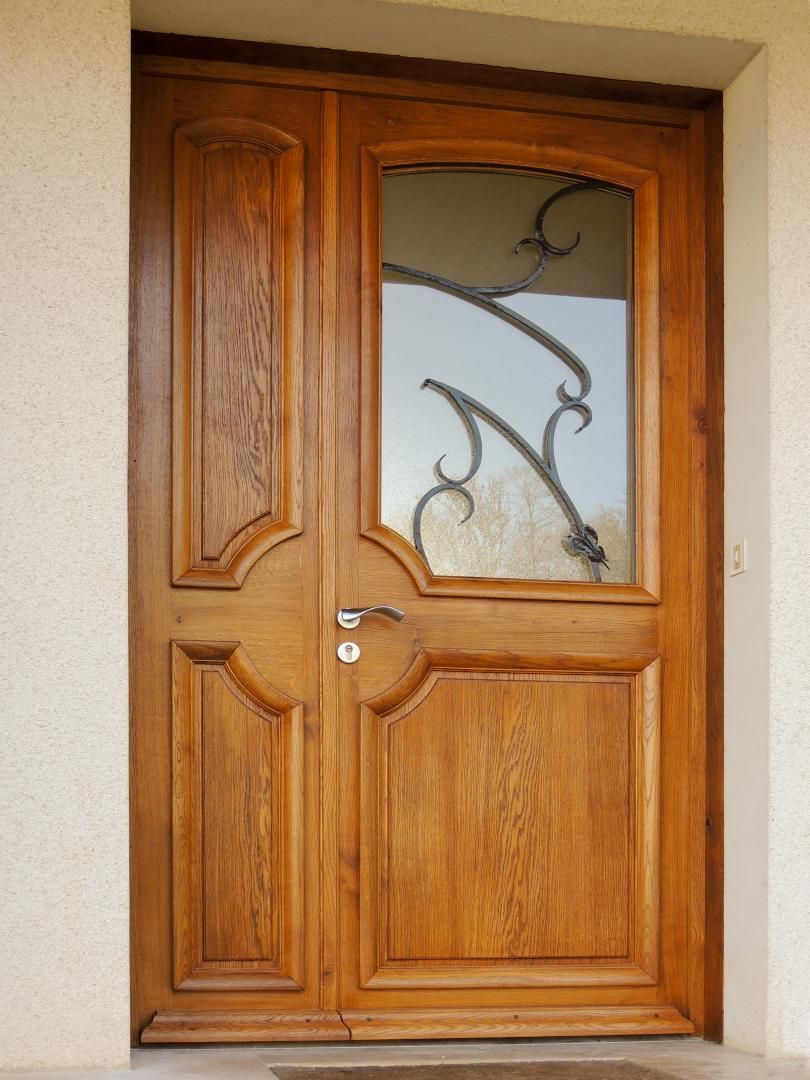 Porte d'entrée vitrée