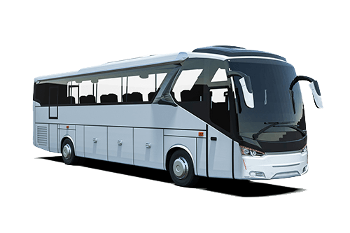 Bus blanc