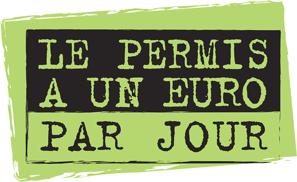 Logo Permis à un euro