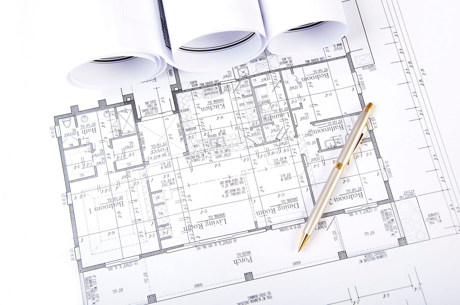 Plan de l'intérieur d'une maison