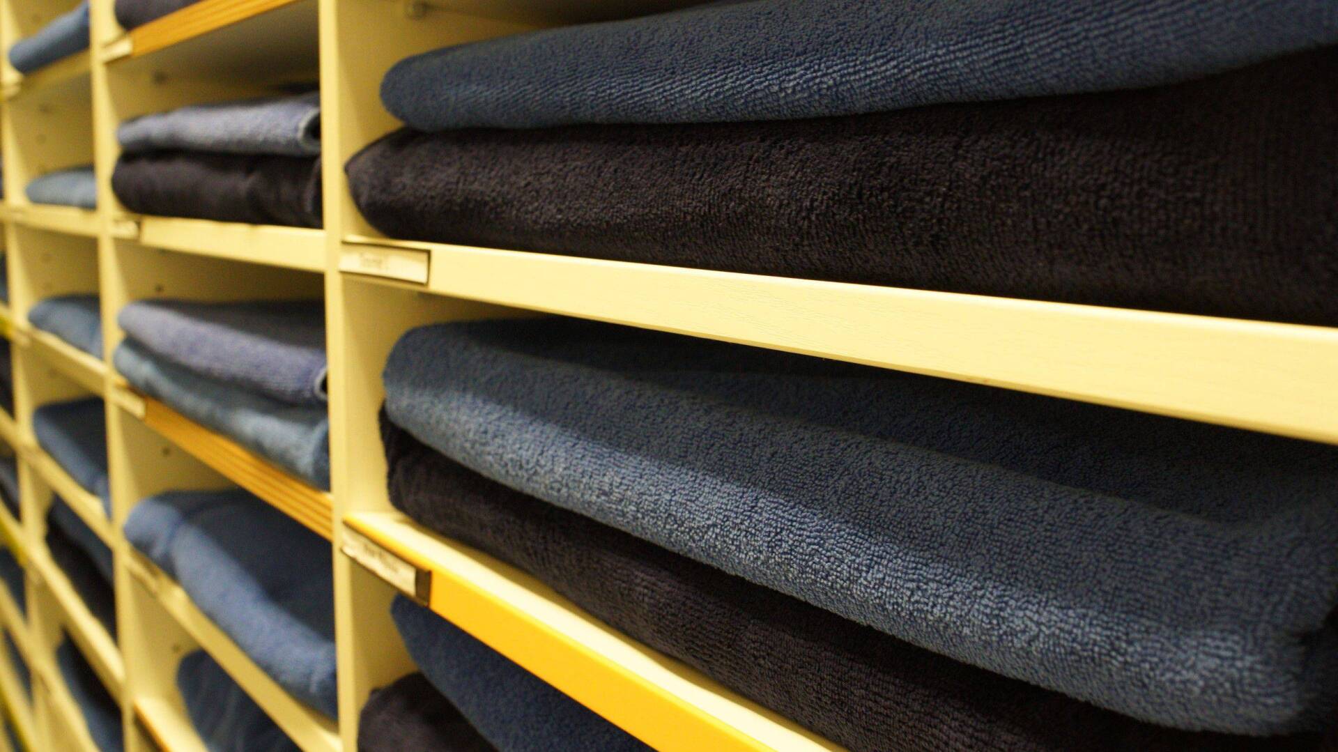 Handtücher Behandlung