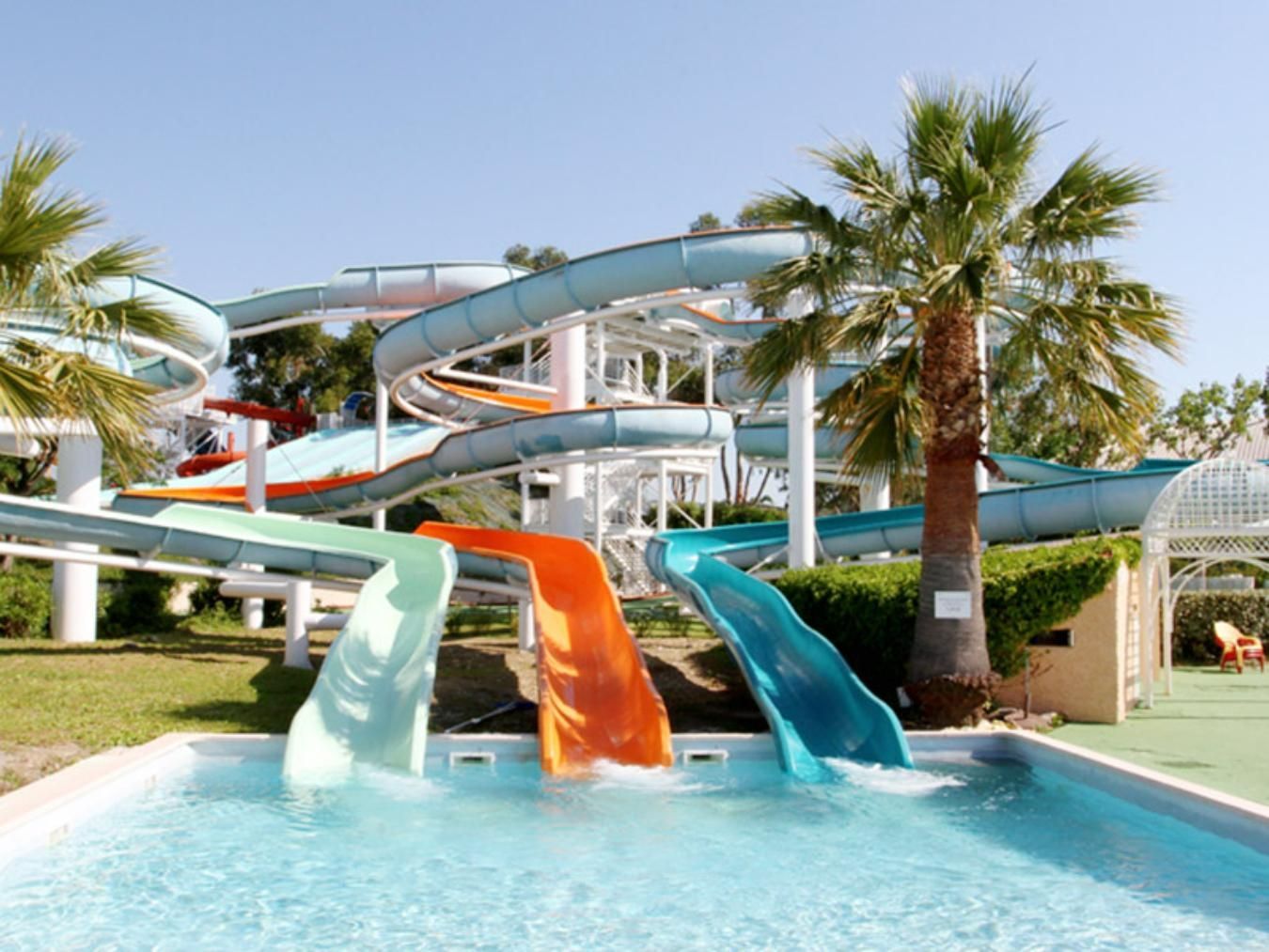 Toboggan aquatiques