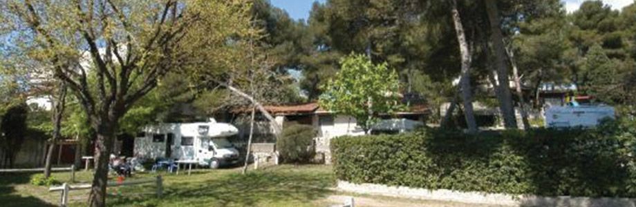 Un camping-car dans la nature