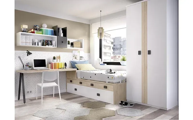 Espacios juveniles funcionales y bien aprovechados