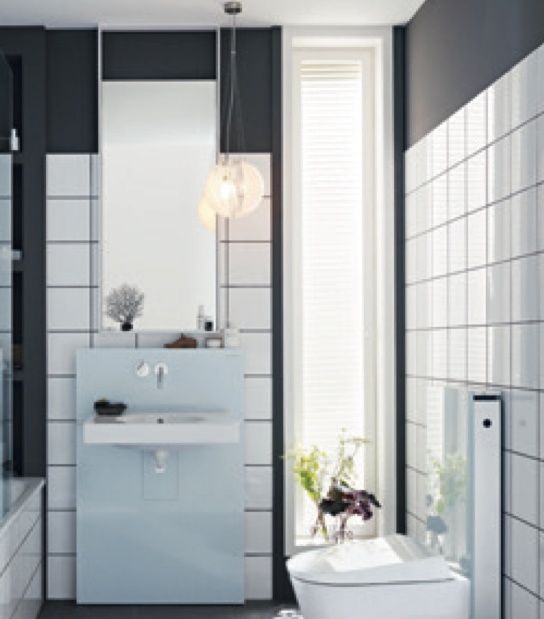 Badezimmer mit Geberit Dusch-WC – Enzo Dileo GmbH