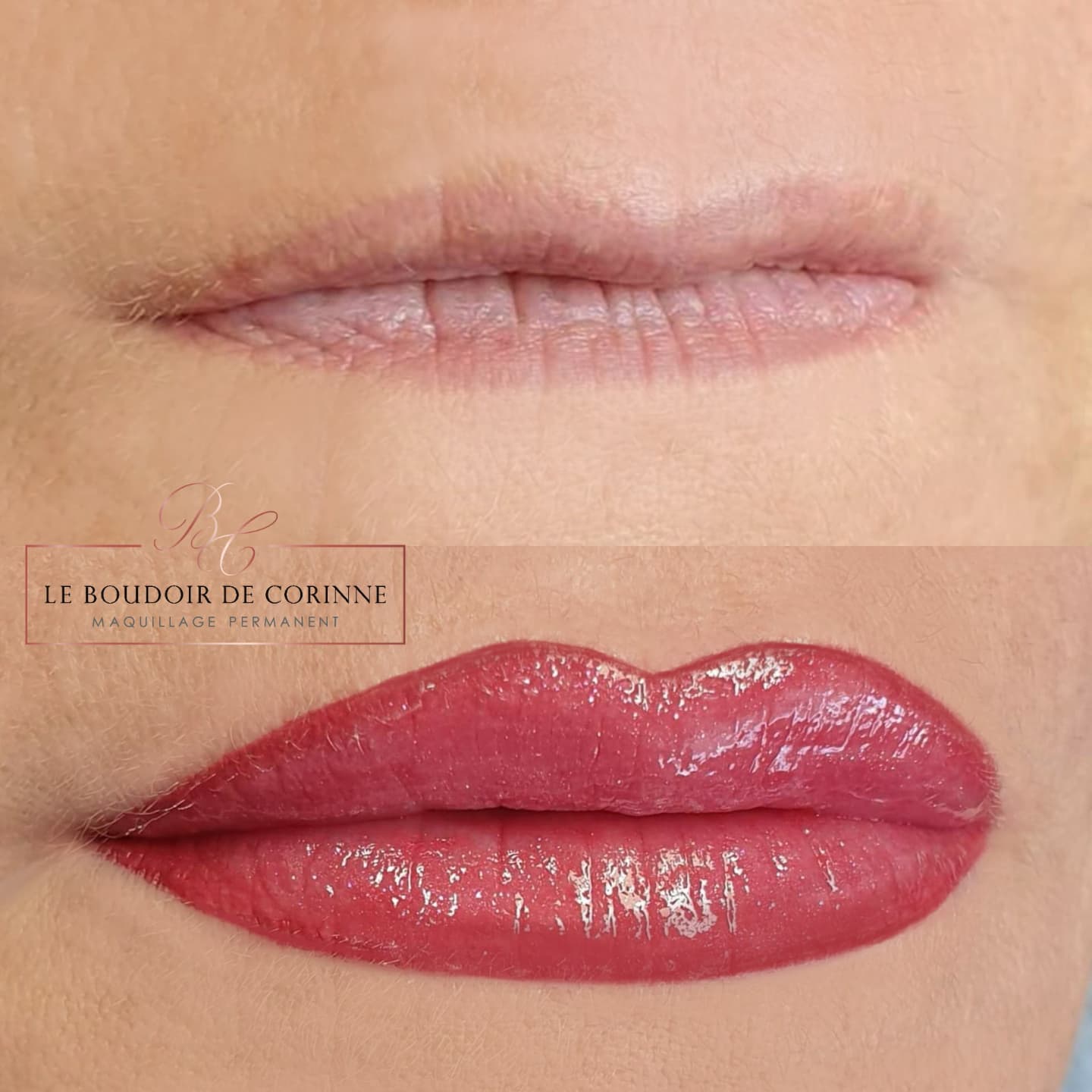 lèvre pigmentée effet gloss