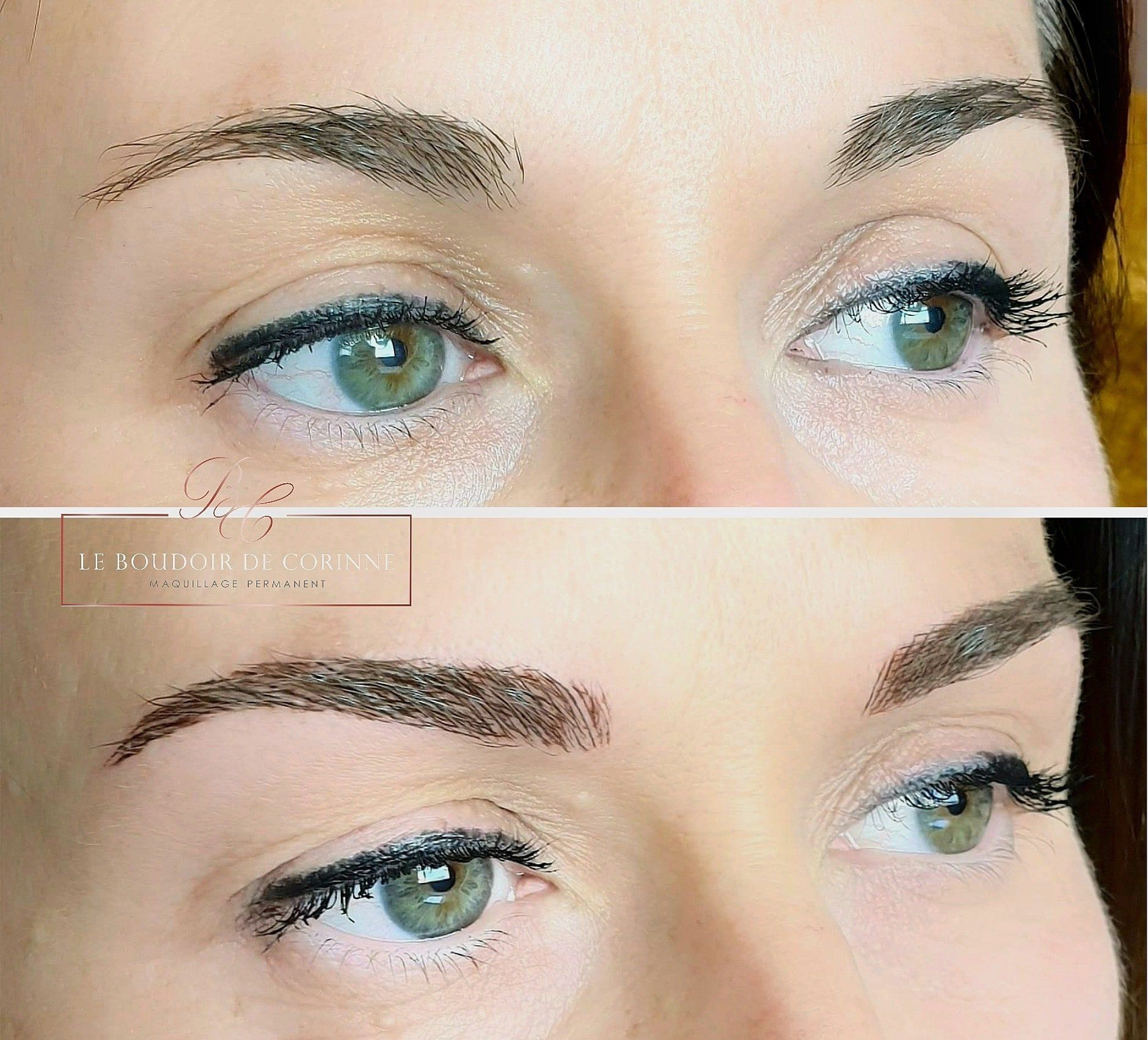 Traits de sourcils retravaillés