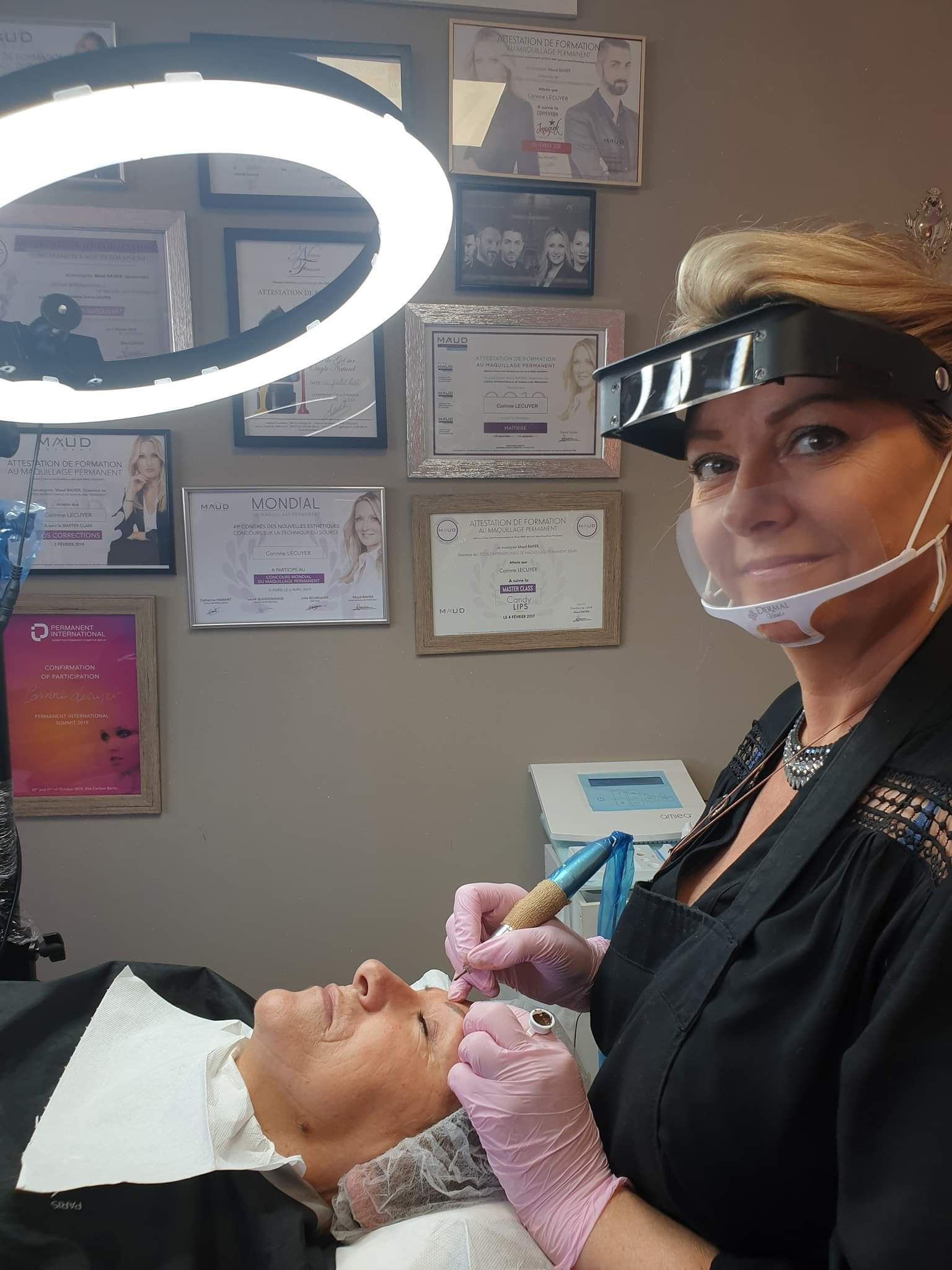 photo en pleine prestation