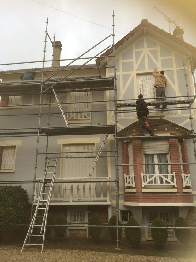 Travaux de ravalement avant travaux