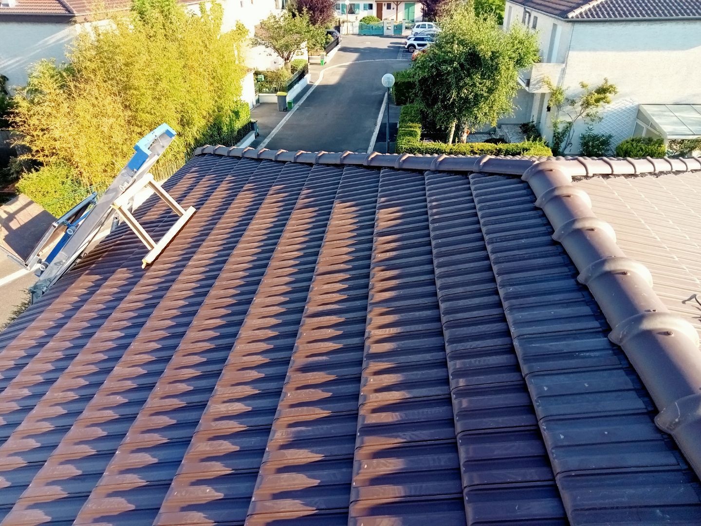 Changement de tuiles après