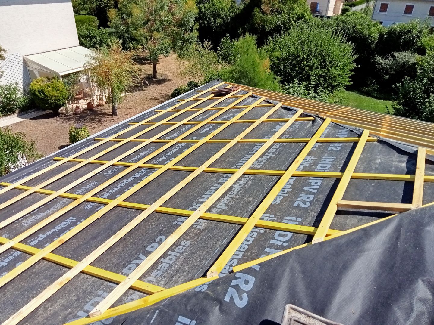 Remplacement d'isolation et couverture