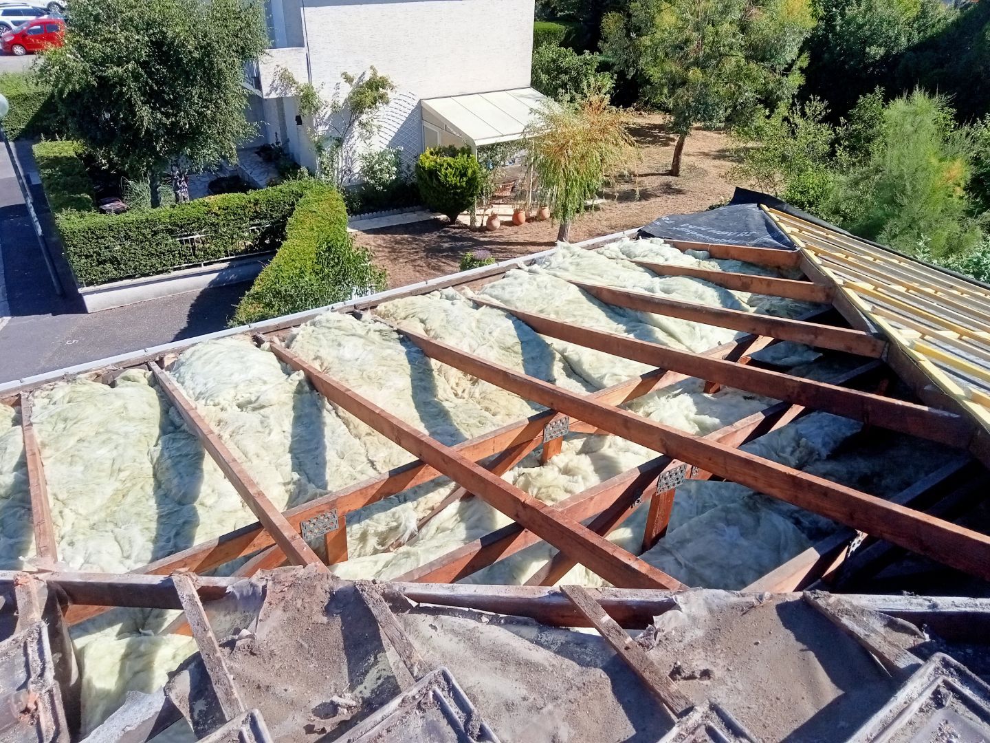 Remplacement d'isolation