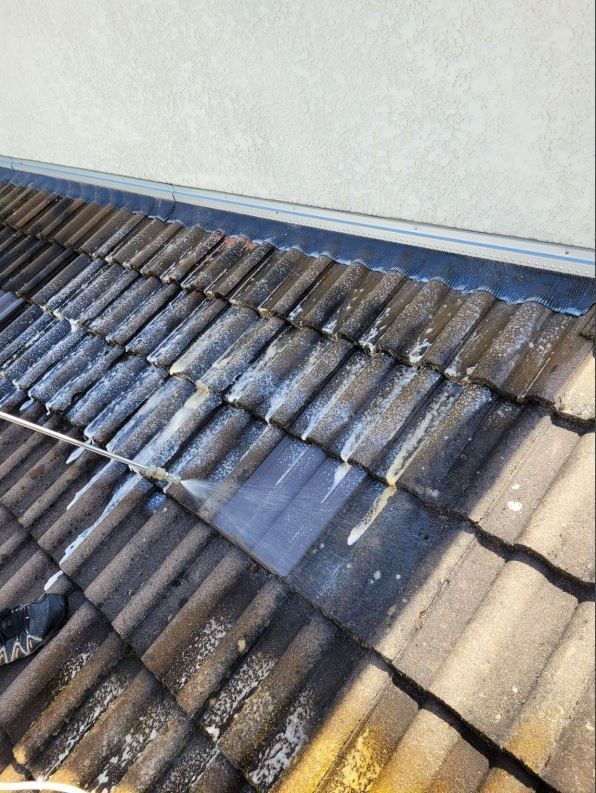 Nettoyage de toiture